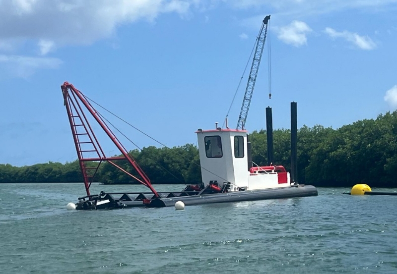 BREAKING NEWS: Oiltech Dredging delivers CSD for marina project in the Caribbean
