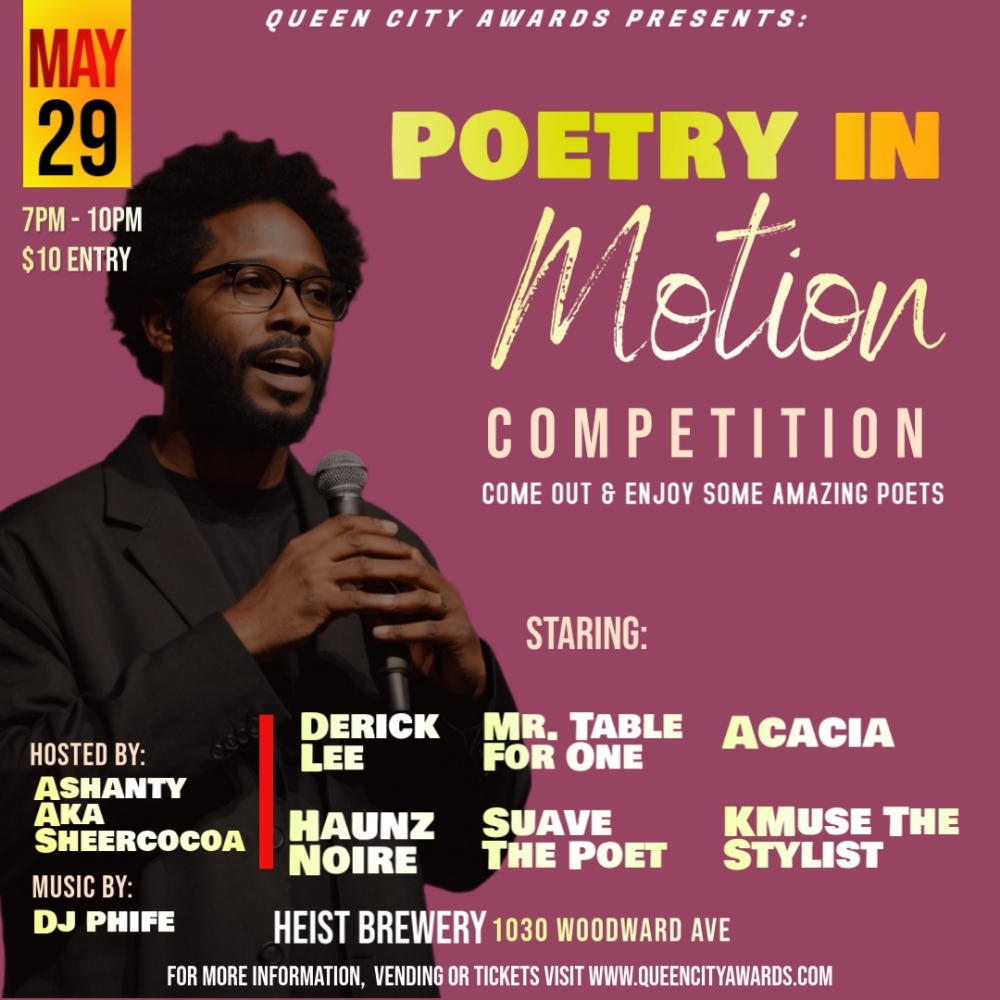 Poetry In Motion: A Competition for Spoken Word Artists
