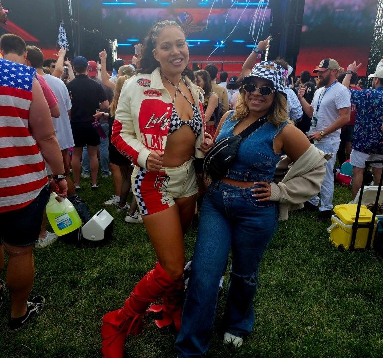 Race Day fashion for the 109th running of the Indy 500