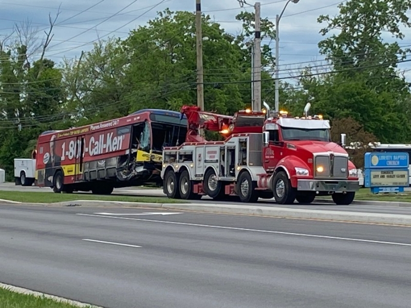 IMPD: IndyGo bus involved in crash on south side of Indianapolis