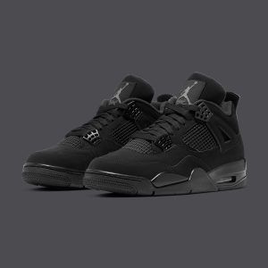 'Black Cat' Air Jordan 4 Set to Return with Nike Air Branding on Black Friday
