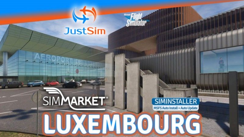 JustSim - Luxembourg Findel Airport-NG Series MSFS20