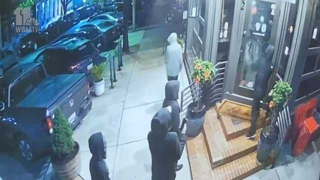 Baltimore Police investigating several overnight break-ins