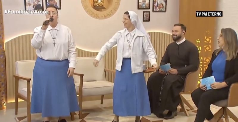 Brazilian Nuns Beatbox & Bust A Move During Live Broadcast Of A Sermon