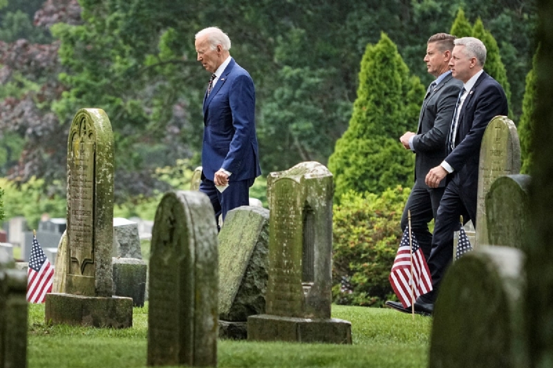 Biden delivers first public remarks since cancer diagnosis, bemoans divided politics