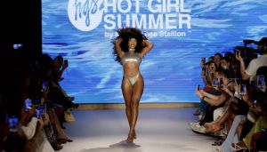 Megan Thee Stallion Makes a Splash at Miami Swim Week