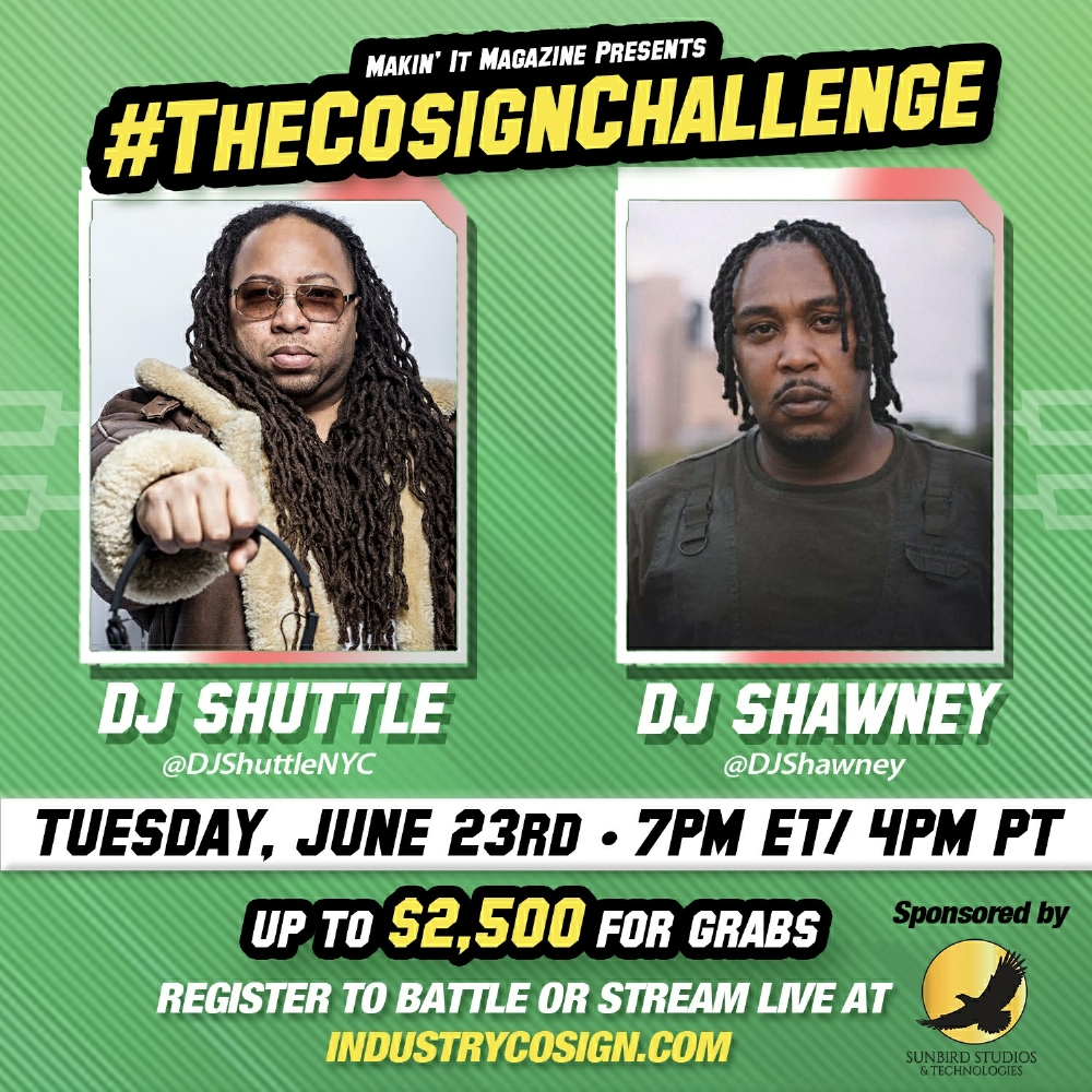 The Cosign Challenge DJ Shuttle Vs DJ Shawney