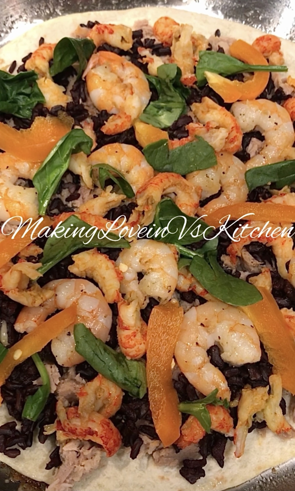 Check Out My Black Rice Seafood is everything Quesadillas!