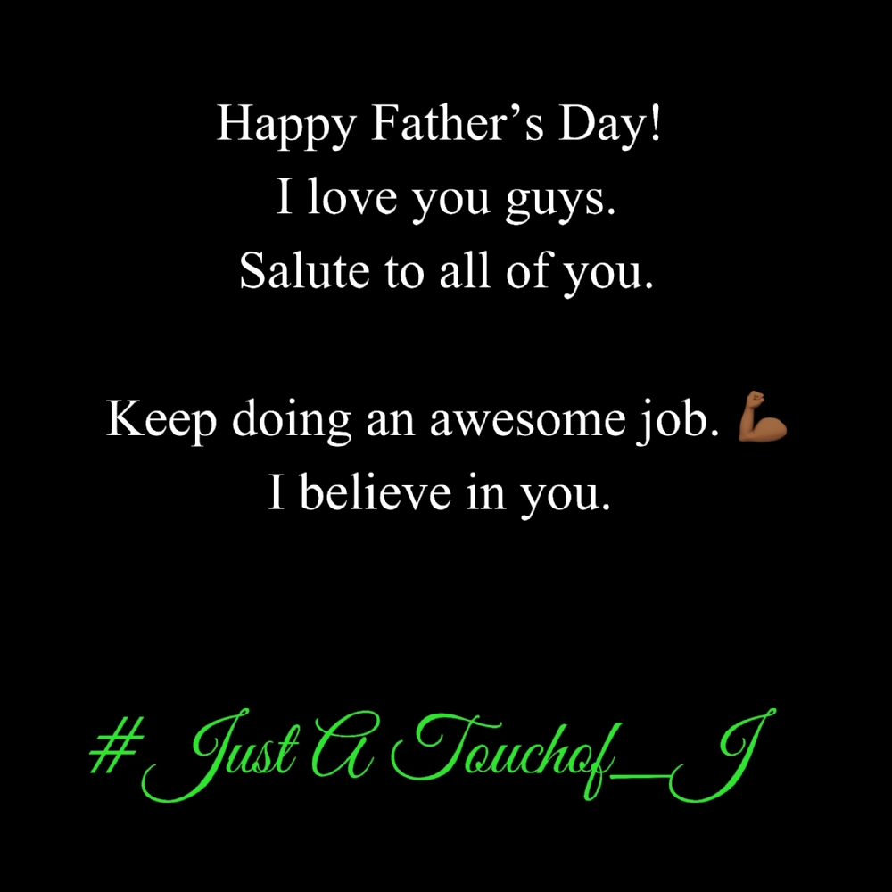 Happy Father's Day! :)