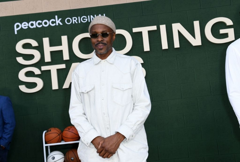 Exclusive: Wood Harris Talks Dunking In A SUIT On 'Shooting Stars' Set, Hypes Up Caleb McLaughlin's 