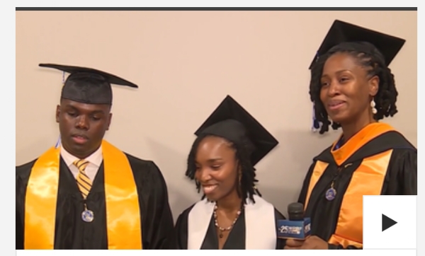 Treasure Coast family graduates college together