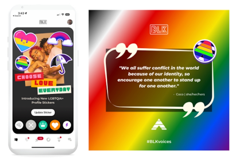 Pride Positivity: Dating App BLK Announces #BLKVoices Initiative, Pride Pack Collab With Hippy Potte
