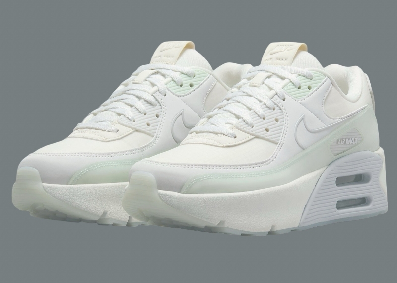 Nike Air Max 90 LV8 "Candle White" Officially Unveiled
