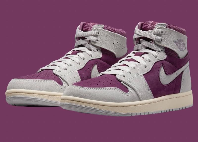 Air Jordan 1 Zoom CMFT 2 "Bordeaux" Gets Official Images