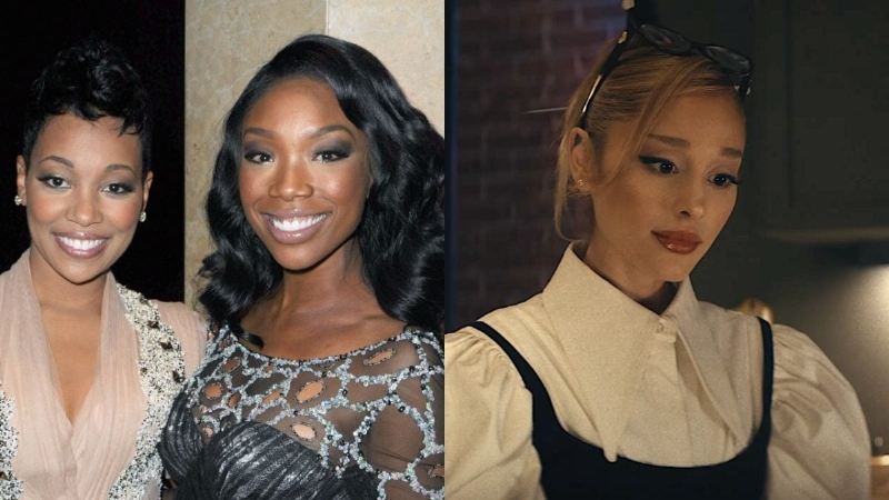 Brandy & Monica Prop Up Ariana Grande's Take On 'The Boy Is Mine'