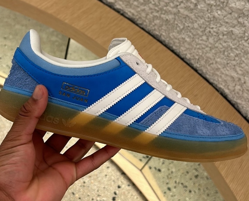 Bad Bunny x Adidas Gazelle Indoor "San Juan" Slated For This Month: First Look