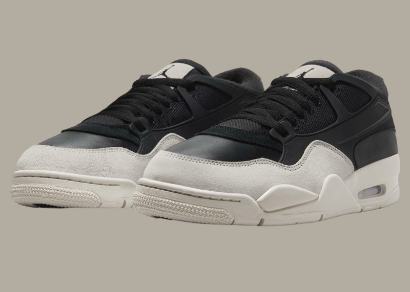 Air Jordan 4 RM "Black/Light Bone" Officially Unveiled