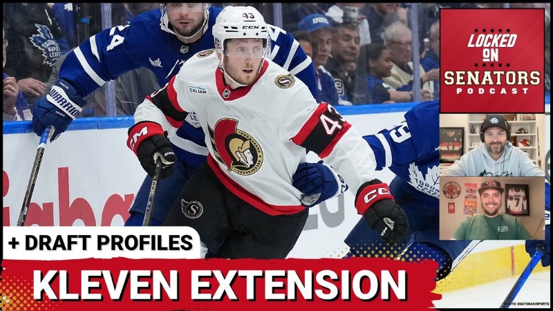 BREAKING NEWS: Ottawa Senators Sign RFA Tyler Kleven To A 2-Year NHL Contract Extension