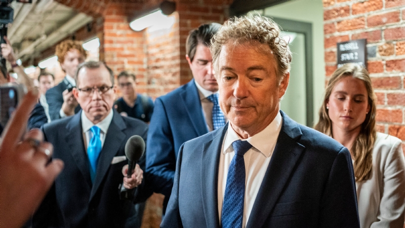 Trump Attacks Rand Paul, Working to Rally G.O.P. Support for Policy Bill