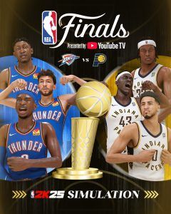 'NBA 2K25' Simulation Predicts Thunder as 2025 NBA Champions