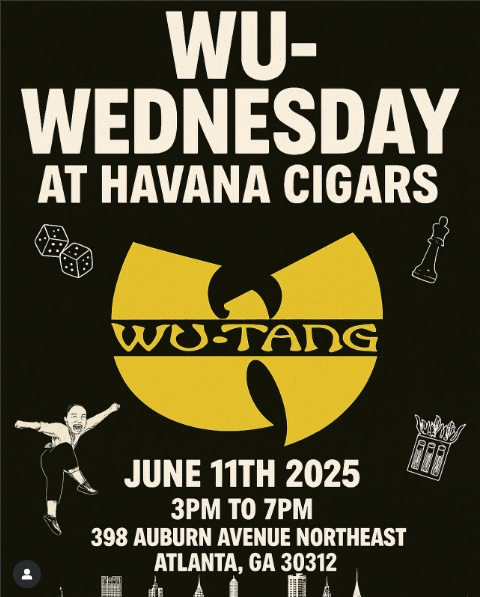 Wu Wednesday at Havana Cigars - Wednesday June 11th