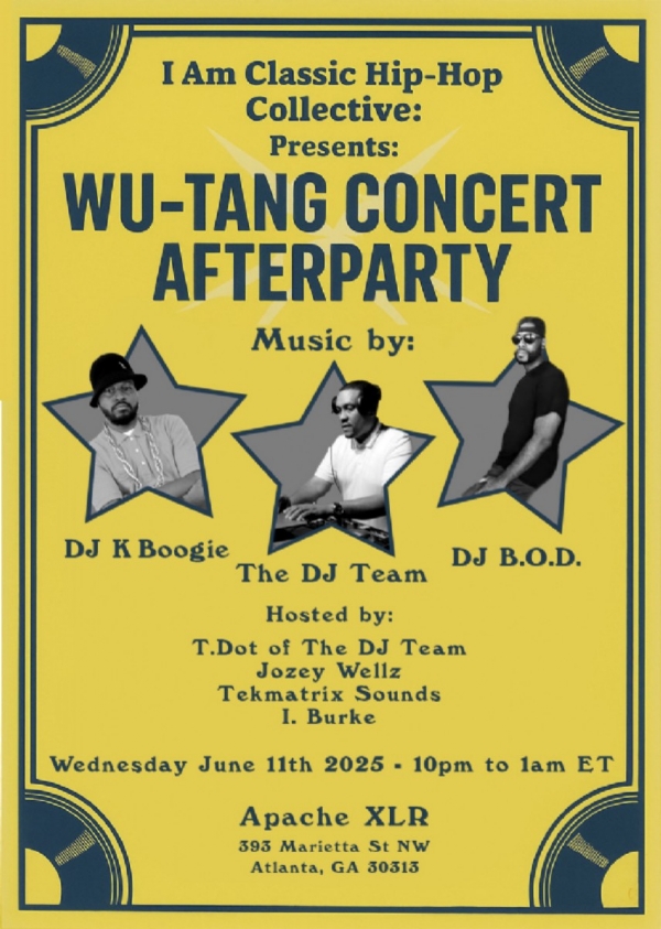 Wu Wednesday Concert After Party at Apache XLR - Wednesday June 11th