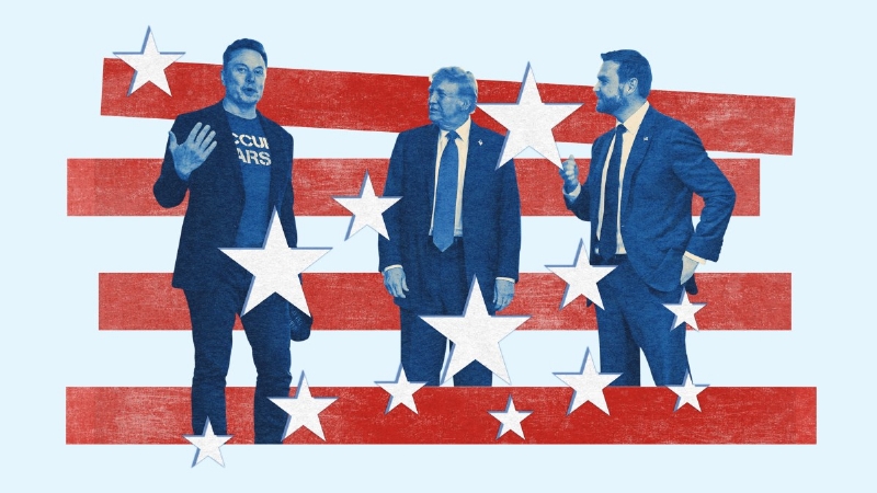 Trump v Elon Musk may deliver one true winner: JD Vance