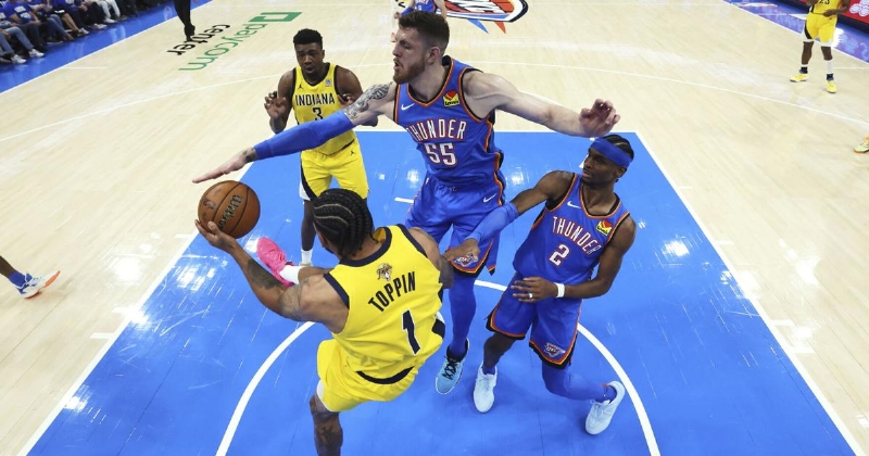APTOPIX NBA Finals Pacers Thunder Basketball