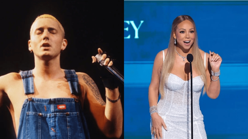Mariah's Spaghetti? Eminem Allegedly Wanted Mariah Carey To Play His Mom In 8 Mile