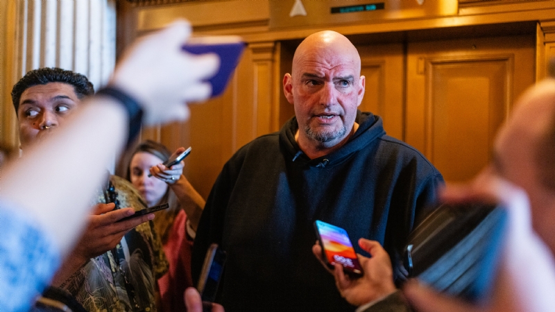 Fetterman Calls California Protests 'Anarchy' as He Criticizes Democrats