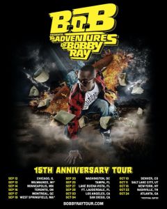 B.o.B Celebrates 15 Years of Debut Album With Anniversary Tour Across North America