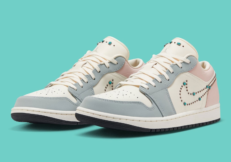 This Air Jordan 1 Low "Turquoise" Stands Out