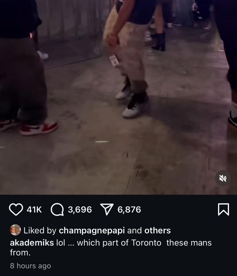 Drake Seemingly Questions Kendrick Lamar Fans For Crip Walking At Toronto Show