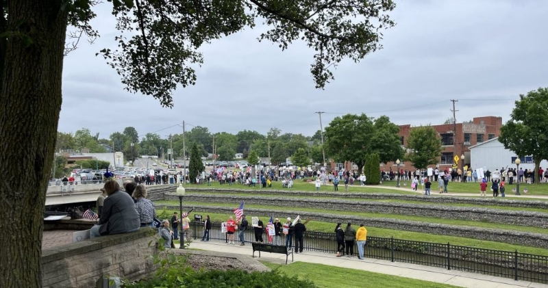 No Kings Protests in Lenawee