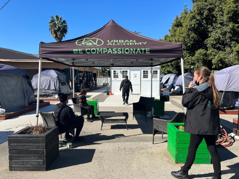City-funded homeless program's profane slogan causes backlash at church market