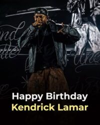 Happy Birthday, Kendrick Lamar!