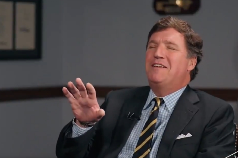 Tucker Carlson rages at 'sleazy feline' Ted Cruz for implying he's an antisemite