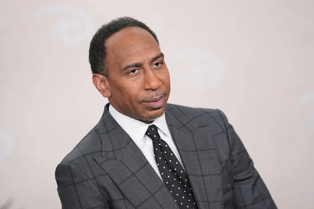 Stephen A. Smith Tells Haters "Kiss My Ass" Over Viral Solitaire Video, Social Media Rips Him Instea