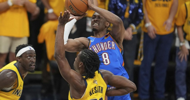 NBA Finals Thunder Pacers Basketball