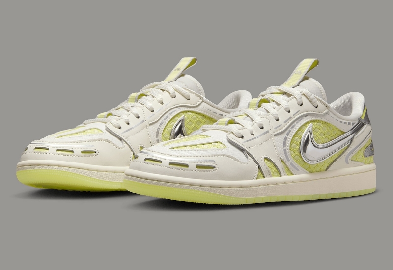 Sail Meets Neon On This Air Jordan 1 Low MM V3
