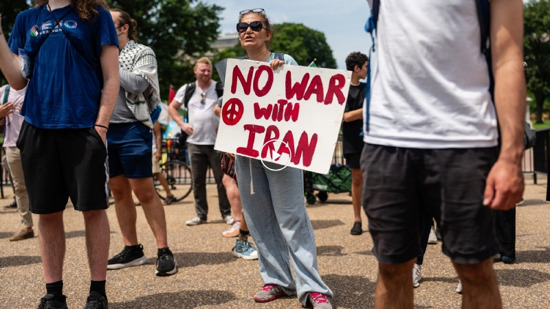 Video: U.S. Strikes on Iran Spark Protests