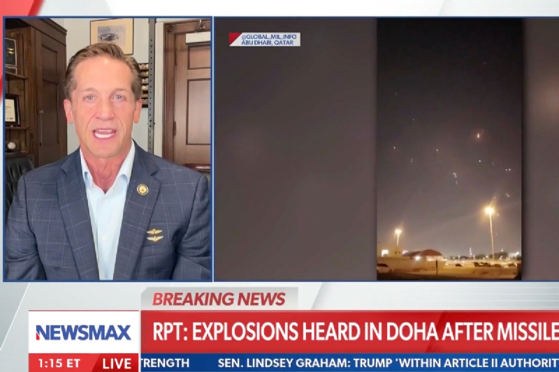 Republican congressman says it would be 'great' for Qatar to strike back against Iran