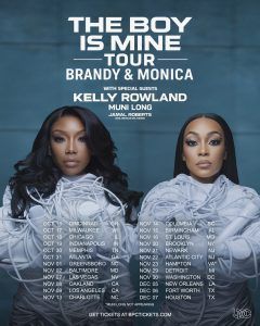 Brandy and Monica Announce Co-Headlining 'The Boy Is Mine' Tour