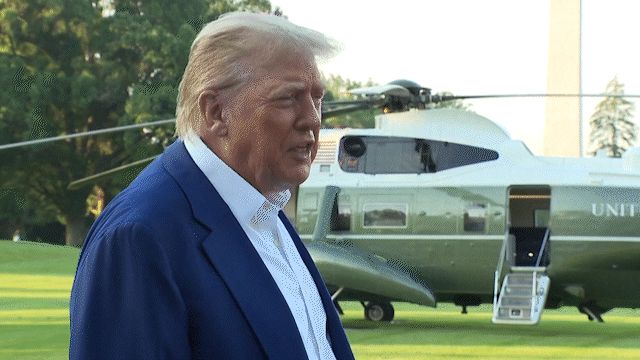Trump swears on live TV - but is he the first president to do so?