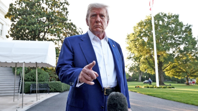 Trump saw red and turned the air blue - it shows his frustration