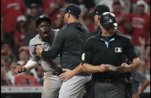 SOURCE SPORTS: Aaron Boone Says Former Yankee Jose Trevino Contributed To Jazz Chisholm's Yankees-Re