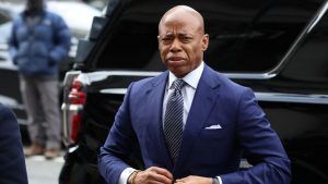 Mayor Eric Adams Backs 50 Cent, Slams Democratic Socialist Economics