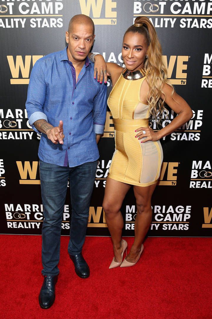 Peter Gunz Attempts To Make Fun Of Ex-Wife Amina Buddafly's Workout Partner