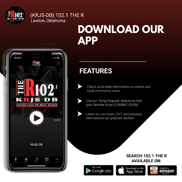 (KRJS-DB) 102.1 The R - Featured App Of The Day by BV Mobile Apps