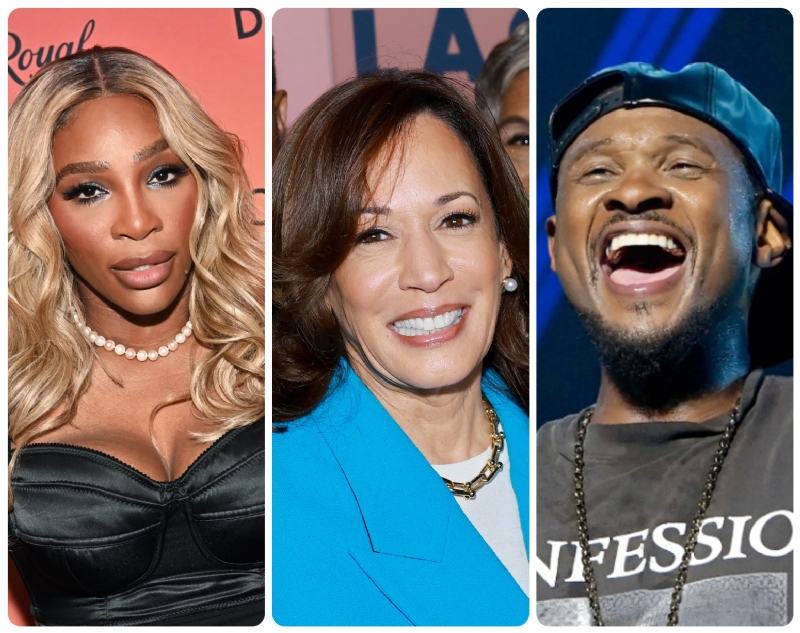 Serena Williams & Kamala Harris Have Candid Chats & Usher Runs 'Confessions' Back;  Here's What's Ha
